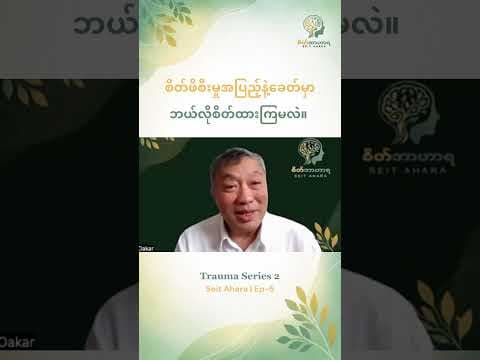 စိတ်ဖိစီးမှုအပြည့်နဲ့ခေတ်မှာ ဘယ်လိုစိတ်ထားကြမလဲ။